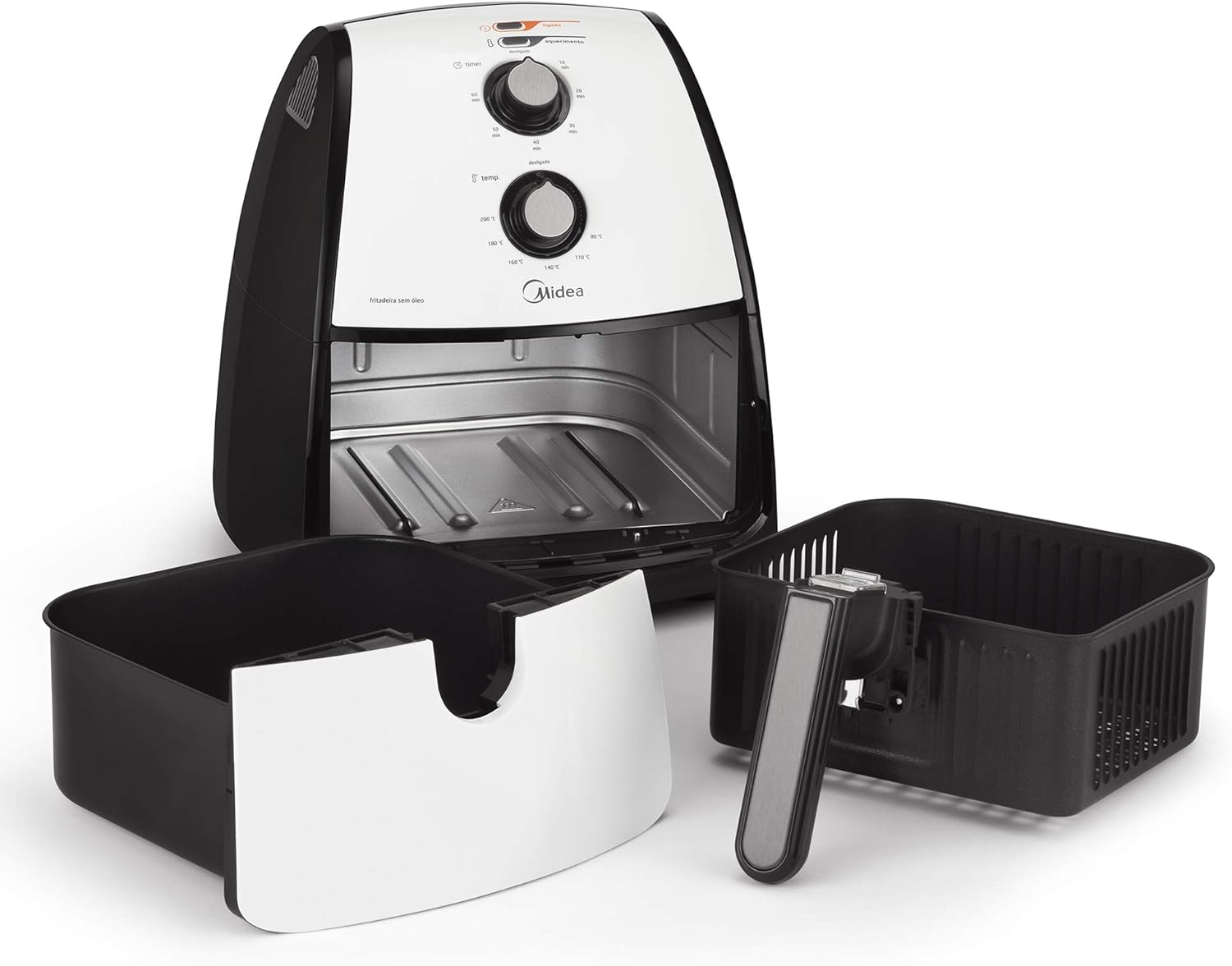 Fritadeira Airfryer Sem Óleo, 4L, Branco, 127V, Midea - Imagem 6