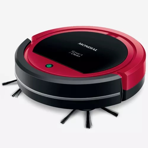 Mondial RB-07 Robô aspirador vermelho e preto 110V/220V - Imagem 3