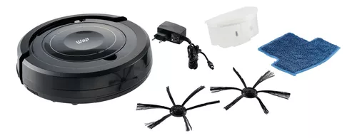 Aspirador De Pó Robô 3 Em 1 Robot W100 Preto Wap Bivolt 110V/220V - Imagem 4