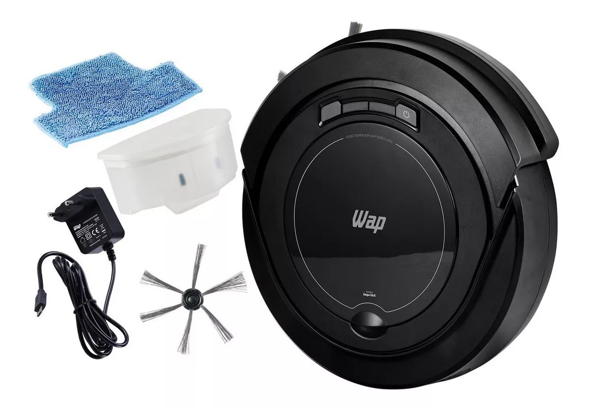 Robô Aspirador Wap Robot W90 3 Modos De Limpeza Fw009026 - Imagem 5