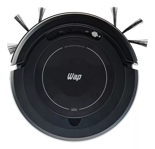 Aspirador De Pó Robô 3 Em 1 Robot W100 Preto Wap Bivolt 110V/220V - Imagem 8
