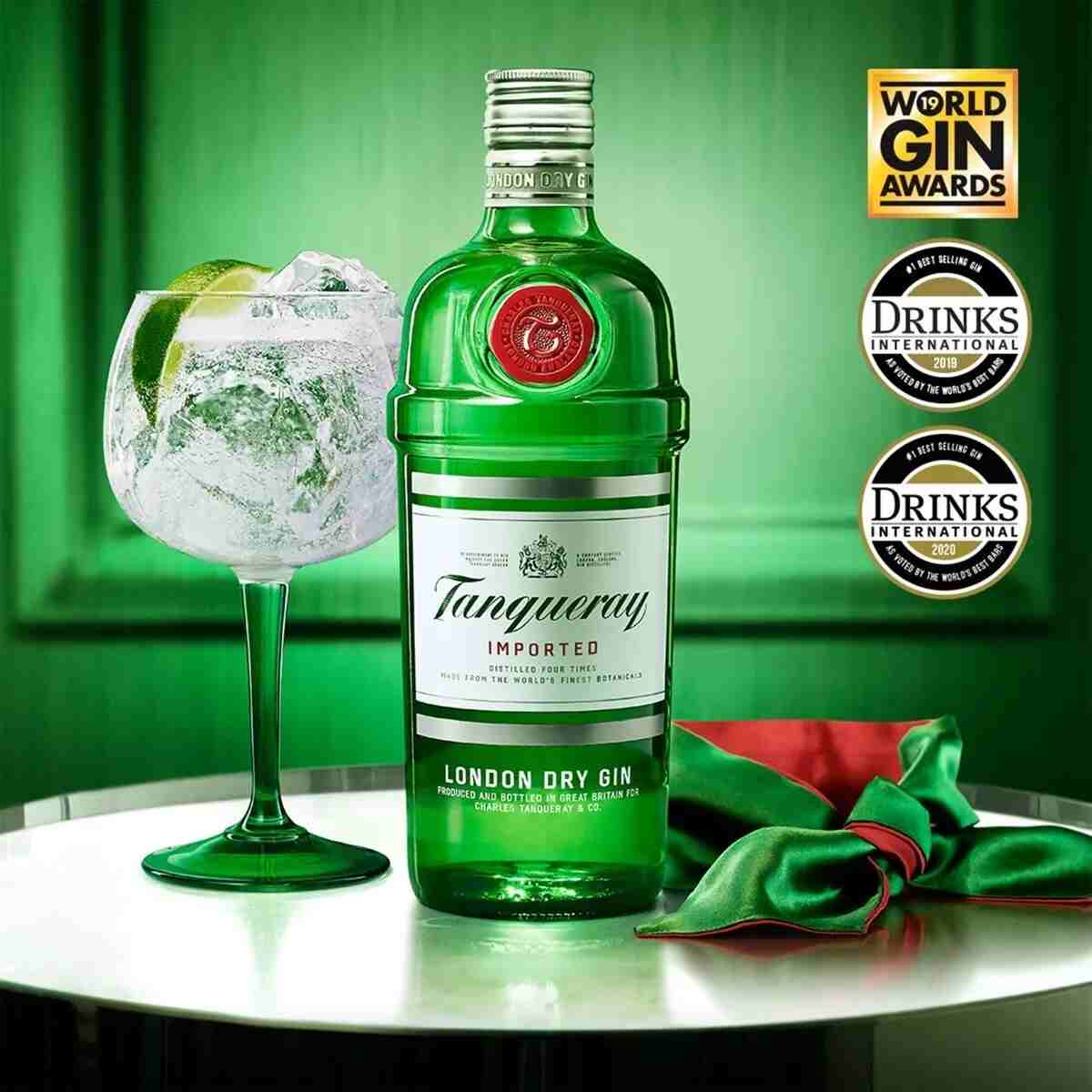 Gin London Dry 750 Ml Tanqueray - Imagem 3