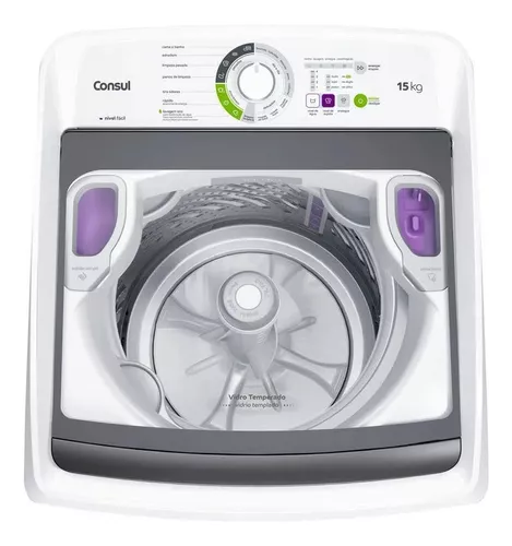 Máquina De Lavar 15kg Ciclo Edredom Cwh15ab Branca Consul - Imagem 4