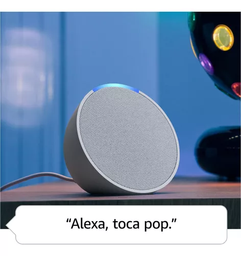 Echo Pop Smart Speaker Amazon Cor Branco - Imagem 5