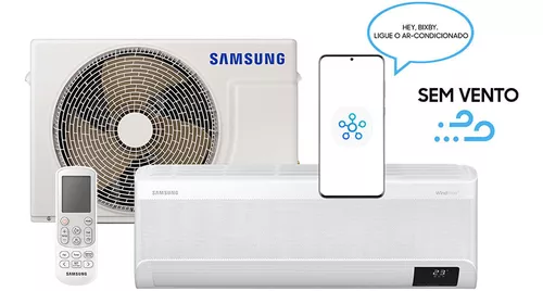 Ar Condicionado Inverter Windfree Sem Vento Connect Samsung 12000 BTUs - Imagem 4