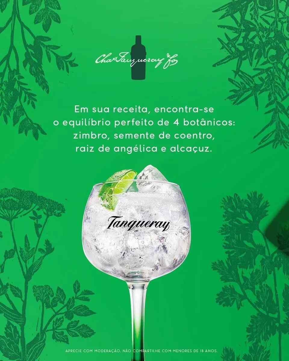 Gin London Dry 750 Ml Tanqueray - Imagem 4