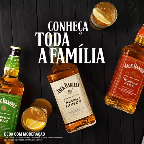 Whisky Tennesee Honey 1 Litro Jack Daniel's - Imagem 4