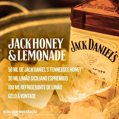 Whisky Tennesee Honey 1 Litro Jack Daniel's - Imagem 5