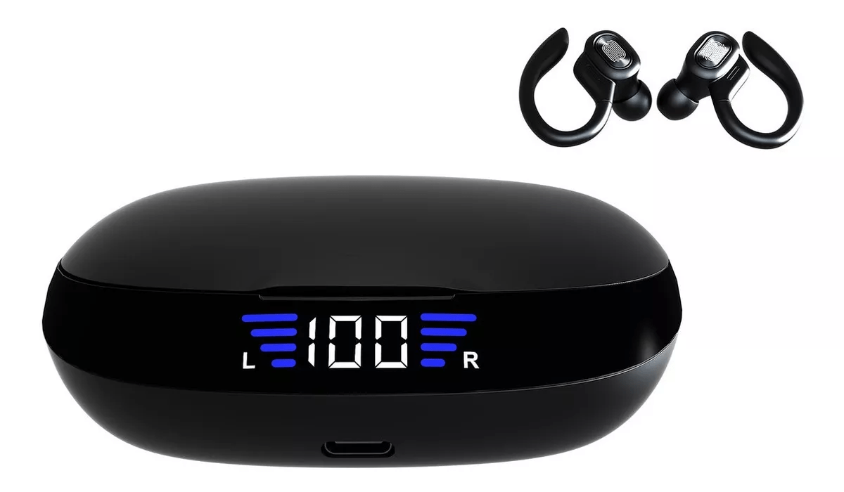 Fones De Ouvido Sem Fio, Smart, Fones De Ouvido Preto Bt5.0 - Imagem 7