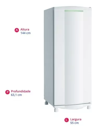 Geladeira degelo seco Consul CRA30FB branca 261L - Imagem 5