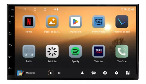 Multimídia Universal Adak 7 Android Auto E Carplay Sem Fio - Imagem 3