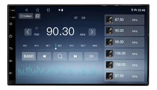 Multimídia Universal Adak 7 Android Auto E Carplay Sem Fio - Imagem 4