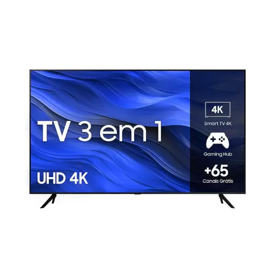 Smart TV Samsung 50 polegadas 3 em 1 UHD 4K CU7700 Crystal e Tizen - Imagem 3