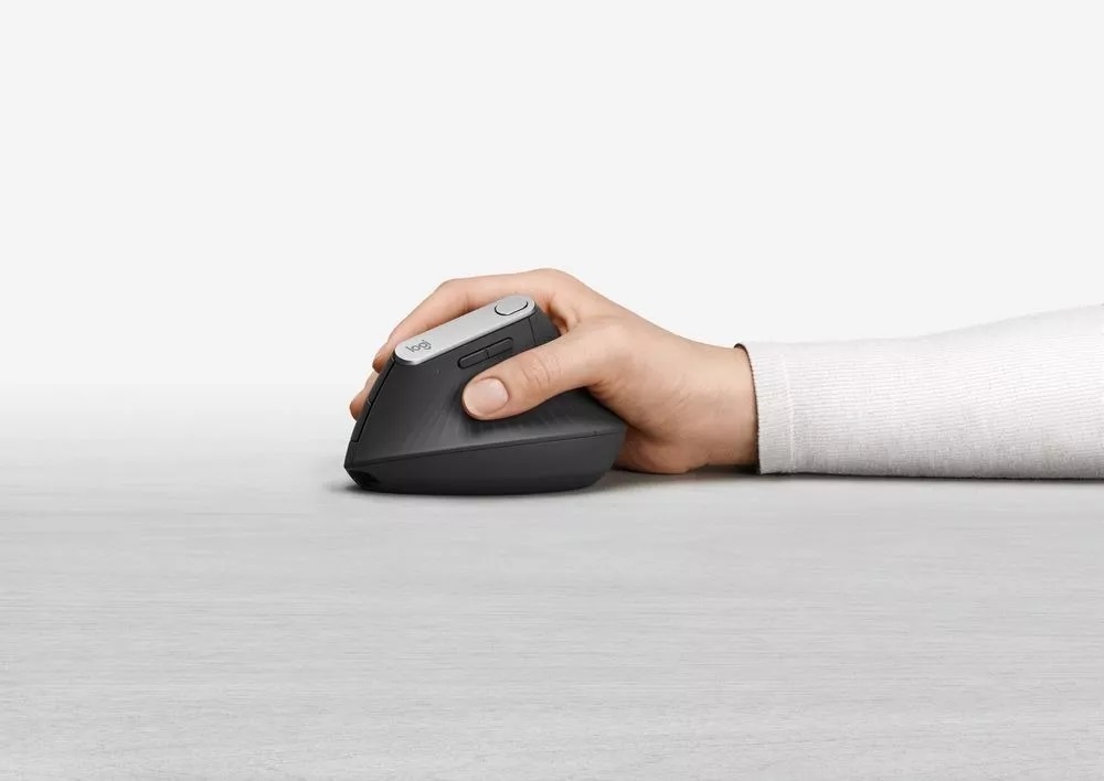 Mouse Logitech Mx Vertical Graphite Cor Preto Cor do mouse Grafite - Imagem 5