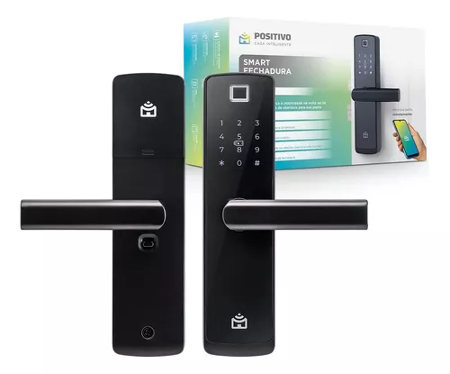 Smart Fechadura Wi-Fi de Embutir Positivo Casa Inteligente - Imagem 4