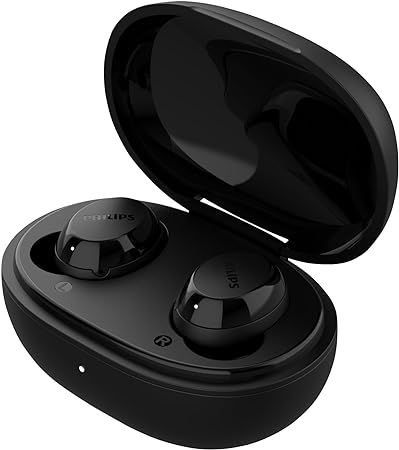 PHILIPS Fone de ouvido sem fio TWS bluetooth com microfone e energia para 18 horas - Imagem 5