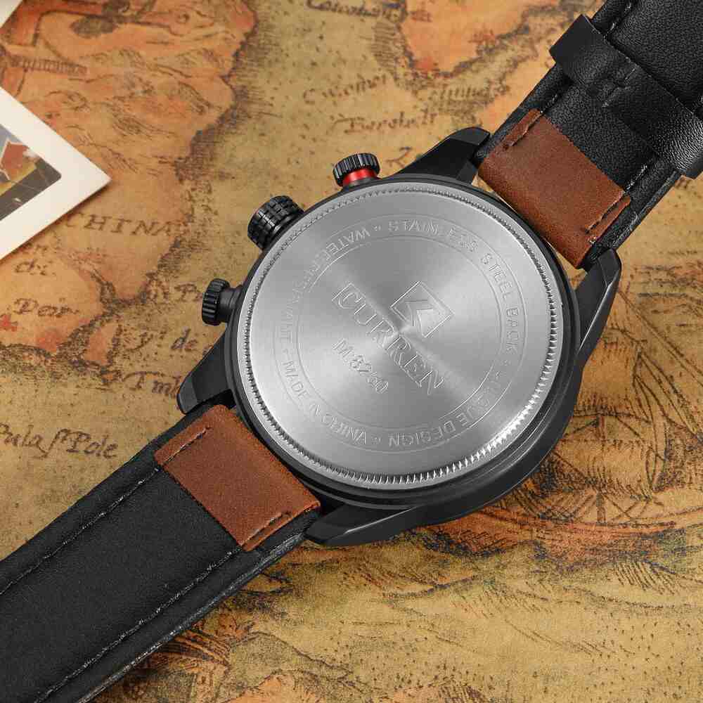"Top Oferta de Relógio CURREN: Design Clássico e Estilo Casual a Preços Imperdíveis!" - Imagem 4