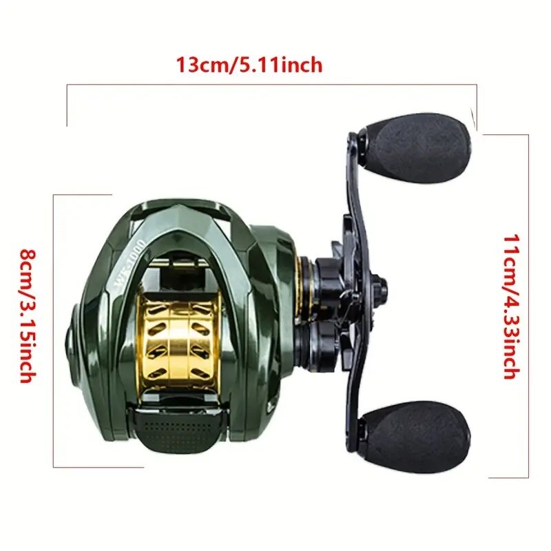 Carretilha de Pesca de Arremesso Pesado - Imagem 4